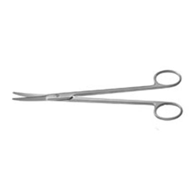 Scissors Facelift Gorney Padgett 7-1/4" Serrated Curved Stainless Steel Ea